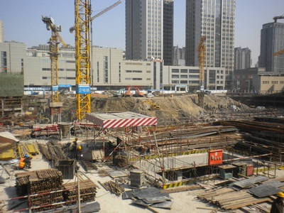 和平区荣业大街东侧、官沟大街南侧新汇华庭在建工程